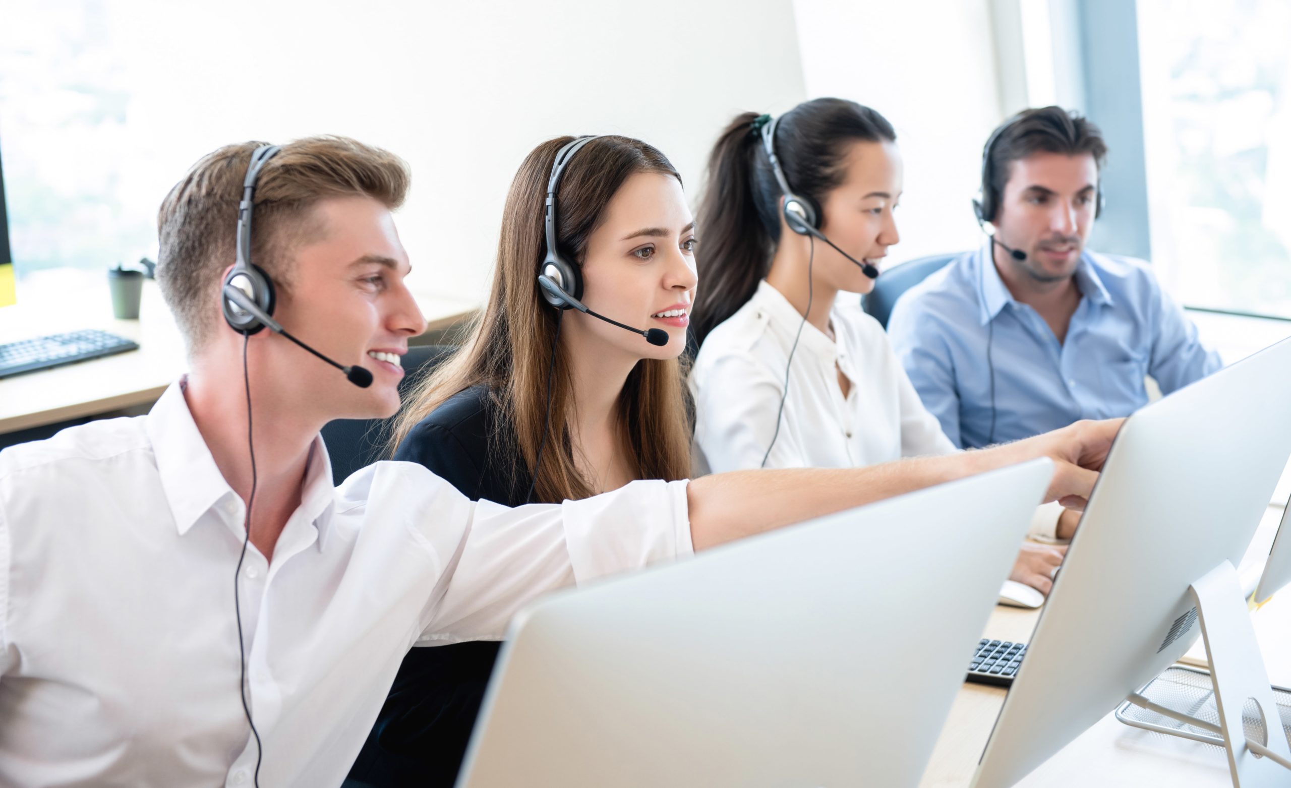 online call center agent