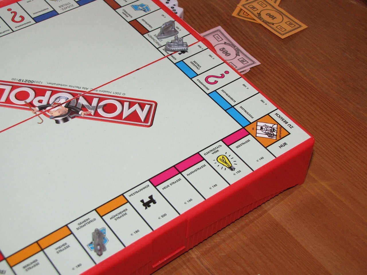 Monopoly board game.